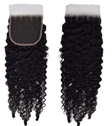 RAW BURMESE CURLY HD CLOSURE